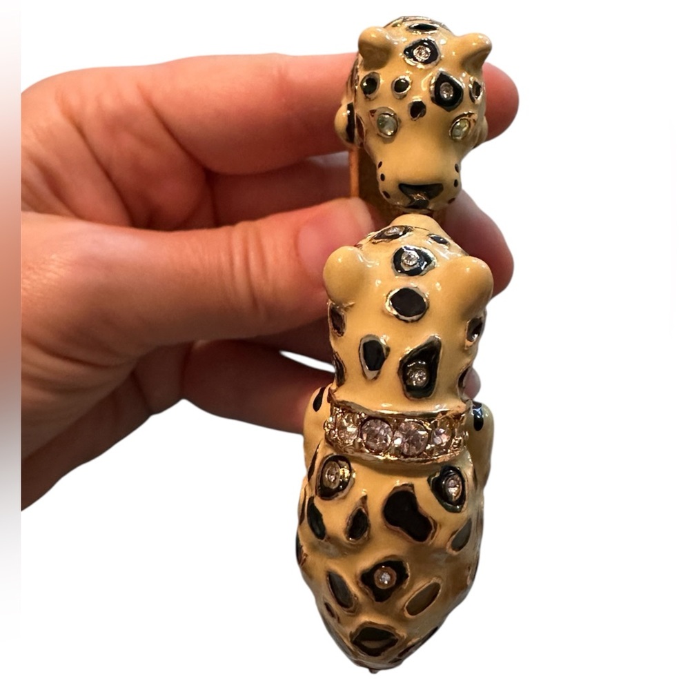 Vintage Chico’s Cheetah Cuff - Picture 2 of 2
